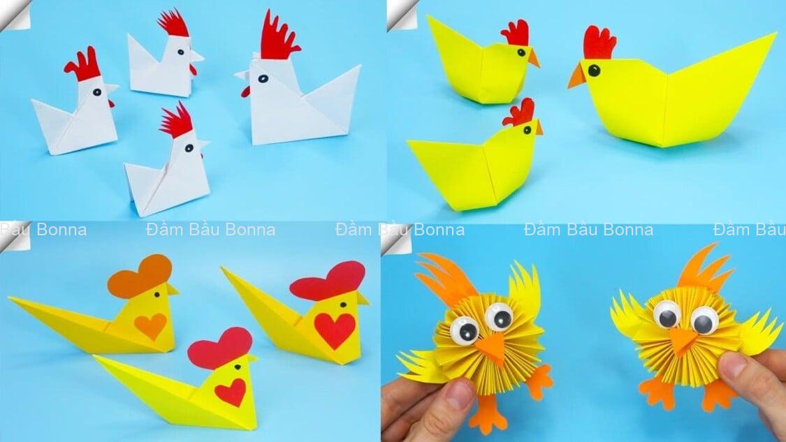 Hướng dẫn 14 cách làm đồ chơi bằng giấy đơn giản cho bé - Vua Nệm